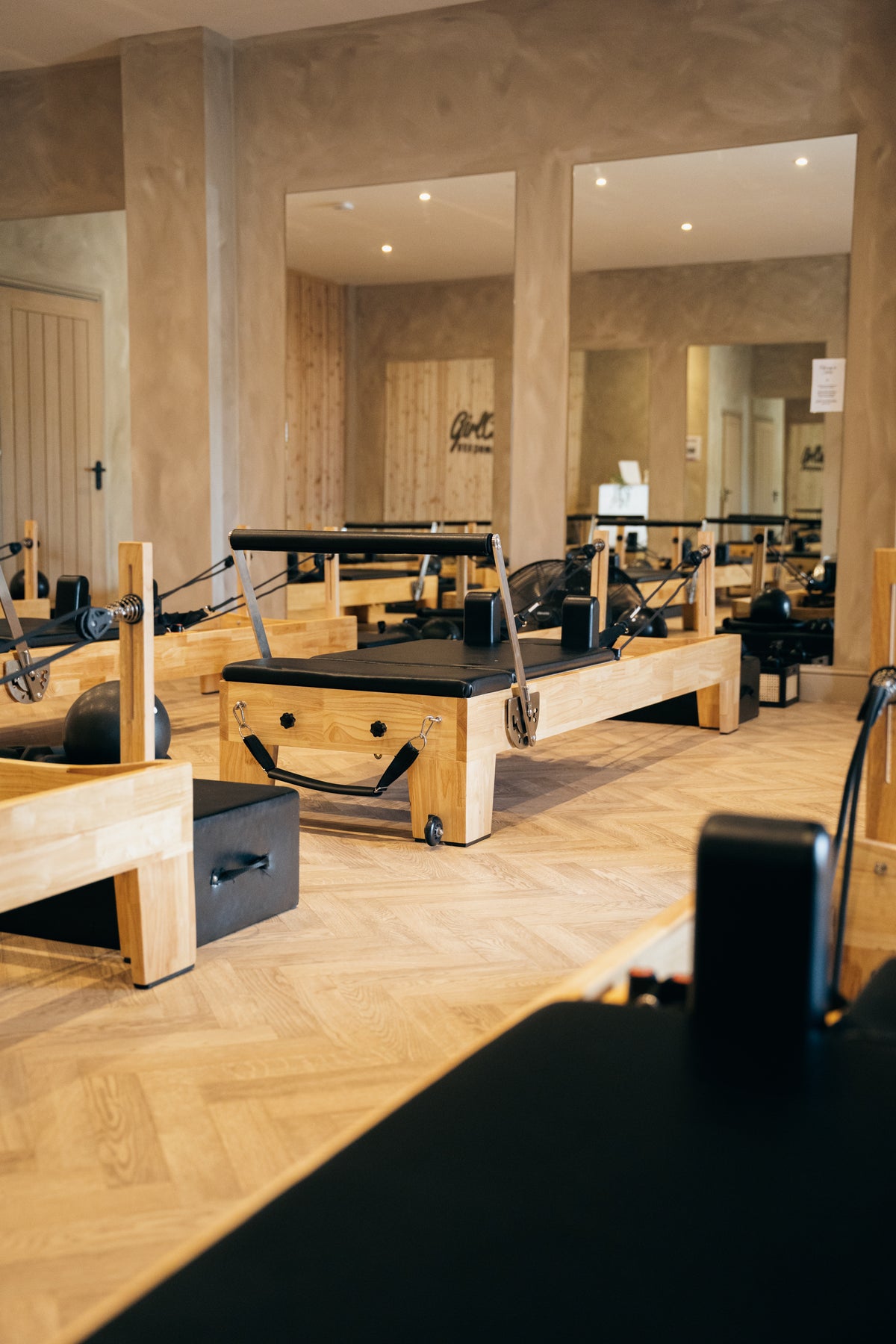 Eco Maple Pilates reformer Machine